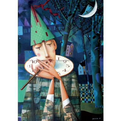 Tiden står stilla, 500 bitar