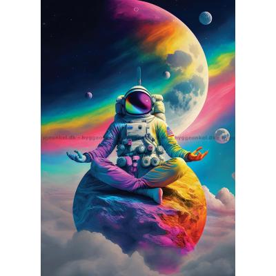 Färgstark rymdresa, 1000 bitar