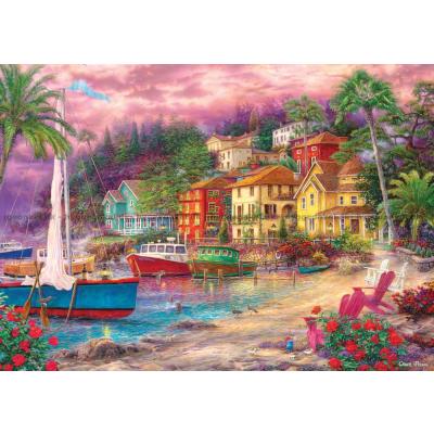 Pinson: Kvällsstämning vid kusten, 3000 bitar