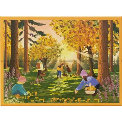 På jakt efter svamp, 1000 bitar