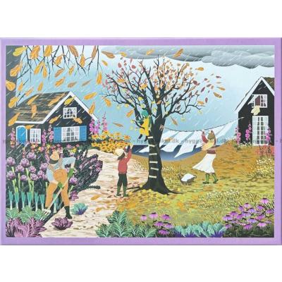 Vindens dans, 1000 bitar