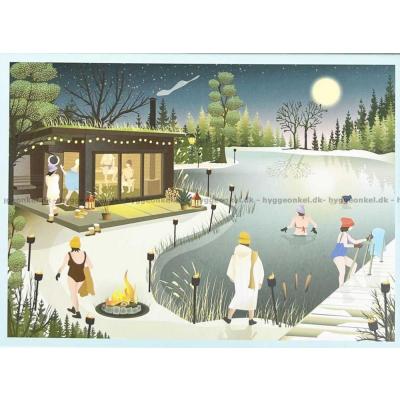 Månsken och bastu, 1000 bitar