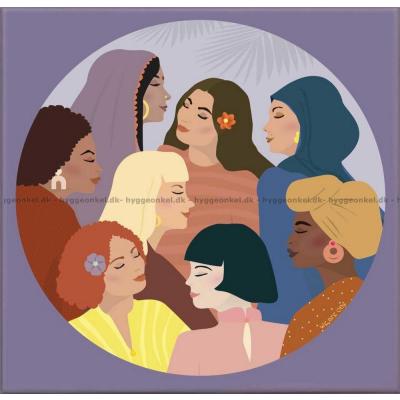 Mångfaldets skönhet - Runt pussel, 1000 bitar