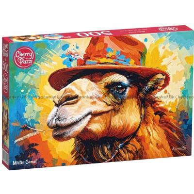 Färgglad kamel, 500 bitar