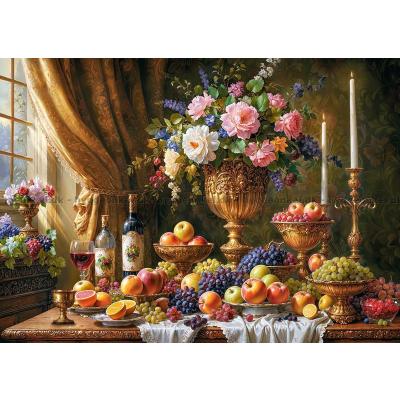 Bild av Blommor och frukter i överflöd, 2000 bitar