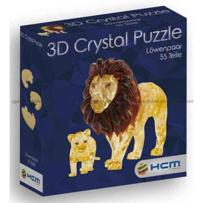 3D: Lejonfamiljen, 55 bitar