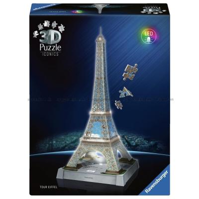 3D: Eiffeltornet - Natt, 216 bitar