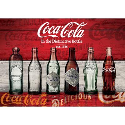 Coca Cola: Klassiska flaskor, 1000 bitar