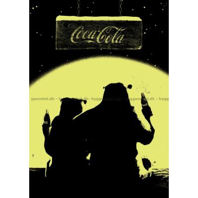 Bild av Coca-Cola: Isbjörnar - Lyser i mörkret, 1000 bitar