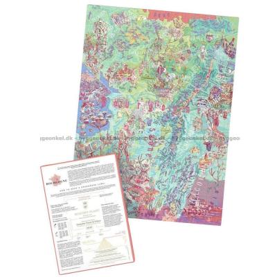 Bild av Vin: Frankrike - Bourgogne, 1000 bitar
