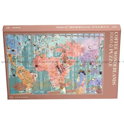 Kaffe: Världen runt, 1000 bitar