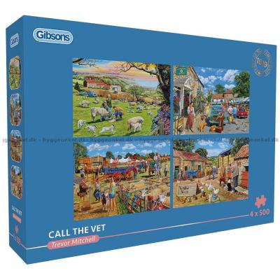 T. Mitchell: Lantlivets glädjeämnen, 4x500 bitar