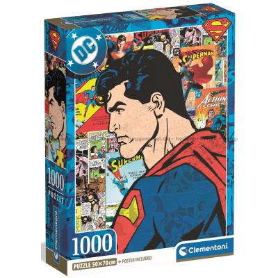 DC: Superman - Styrka och mod, 1000 bitar