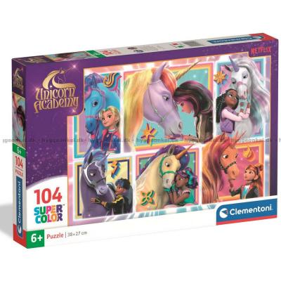 Unicorn Academy: Magiska vänner, 104 bitar