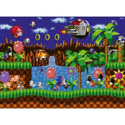Bild av Sonic, 500 bitar