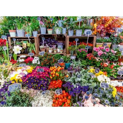 Bild av Ett hav av blomstrande glädje, 500 bitar