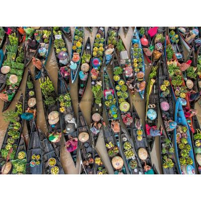 Bild av Indonesien: Den flytande marknaden, 500 bitar