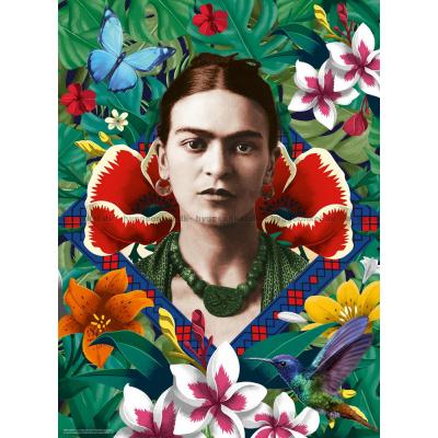 Bild av Frida Kahlo: Blomstrande dröm, 500 bitar