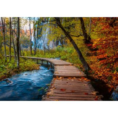 Bild av Höststig i skogen, 1000 bitar