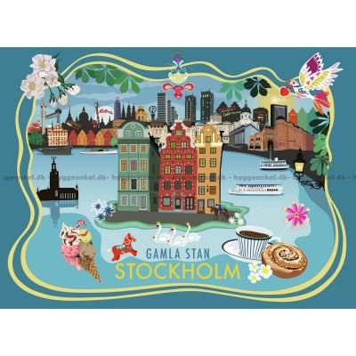 Stockholm: Gamla Stan, 500 bitar