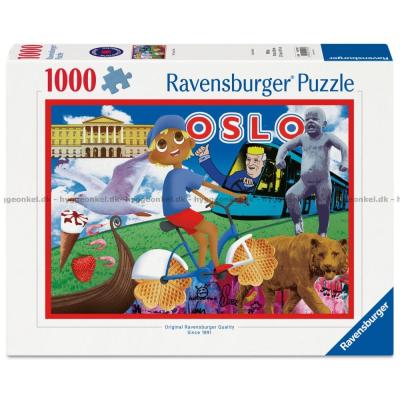 Oslo på tvären, 1000 bitar
