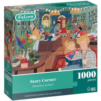 Läshörnan i bokhandeln, 1000 bitar