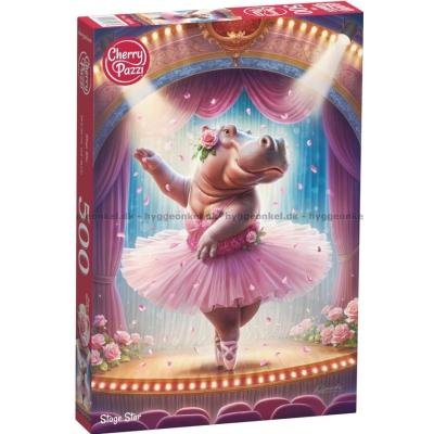 Flodhästens balettdröm, 500 bitar