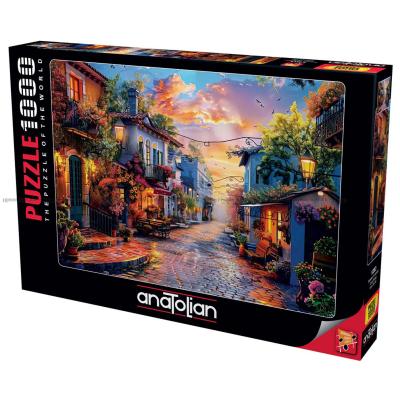 Kvällsstämning på gatan, 1000 bitar