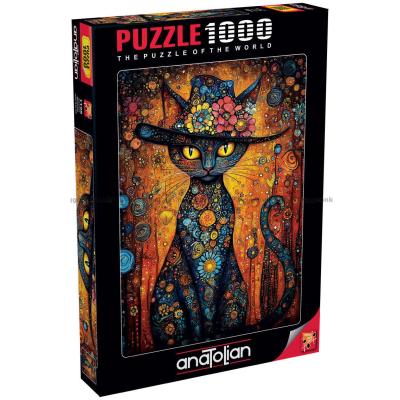 Kattens blomsterhatt, 1000 bitar