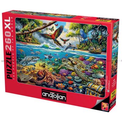 Färgglada tropiker, 260 bitar