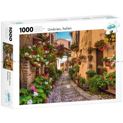 Umbrien, Italien, 1000 bitar