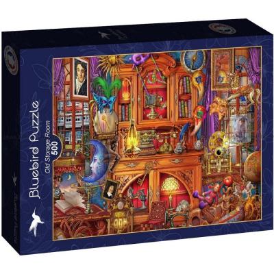 Marchetti: Skatter gömda bland böcker och masker, 500 bitar