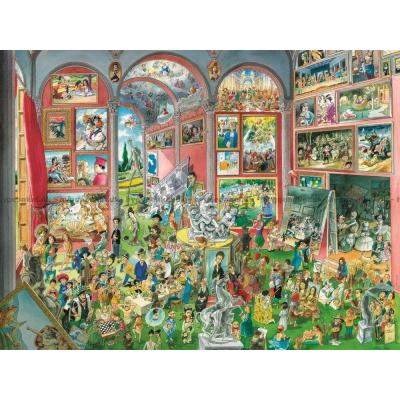 Bild av Prades: Glädje i galleriet, 1500 bitar