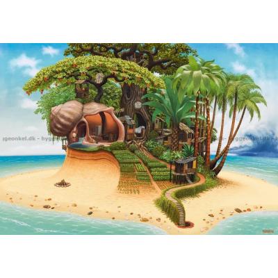 Bild av Yerka: Det dolda paradiset, 1000 bitar