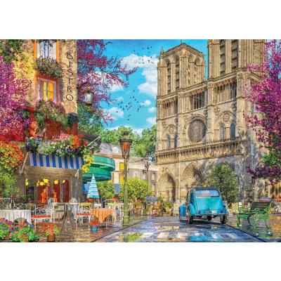 Bild av Davison: Pariskänsla vid Notre Dame, 1000 bitar
