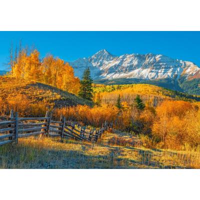 Bild av USA: Wilson Peak på hösten, 1000 bitar