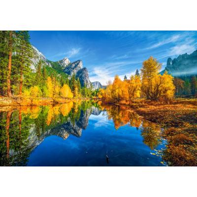 Bild av USA: The Three Brothers, Yosemite National Park, 1000 bitar