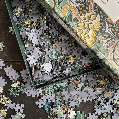 Bild av William Morris: Blomstermagi, 1000 bitar