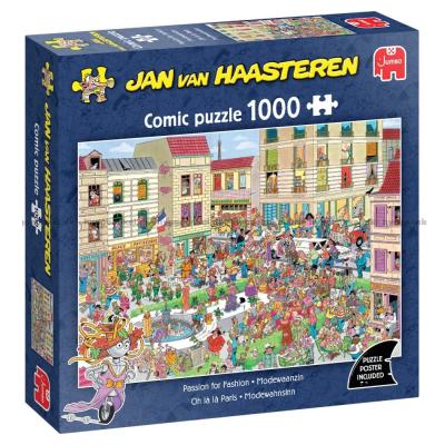 Modefeber i Paris, 1000 bitar