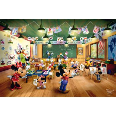 Bild av Disney: Kinkade - Musse och Mimmi i klassrummet, 200 bitar