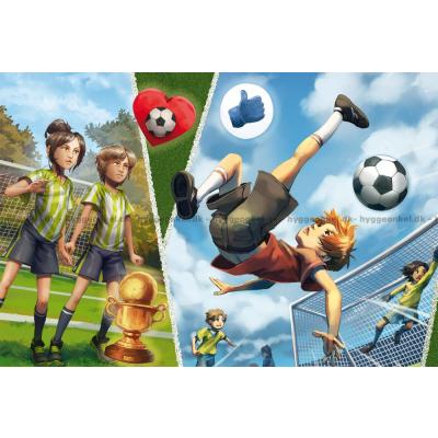 Bild av Fotboll - Drömmen om seger, 200 bitar