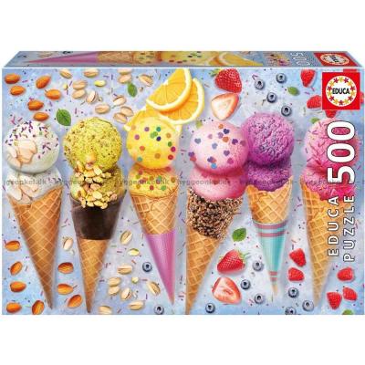 Sommaren söta frestelser, 500 bitar