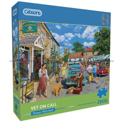 T. Mitchell: Besök hos veterinären, 250 bitar