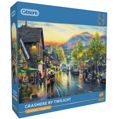 Twyford: Kvällsstämning i Grasmere, 500 bitar