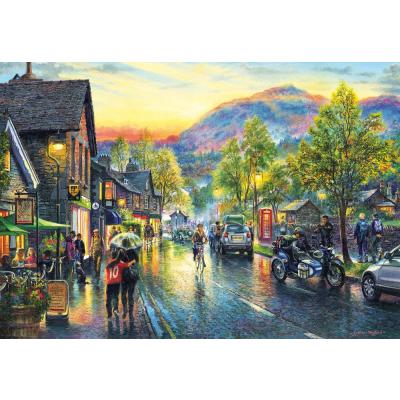 Bild av Twyford: Kvällsstämning i Grasmere, 500 bitar