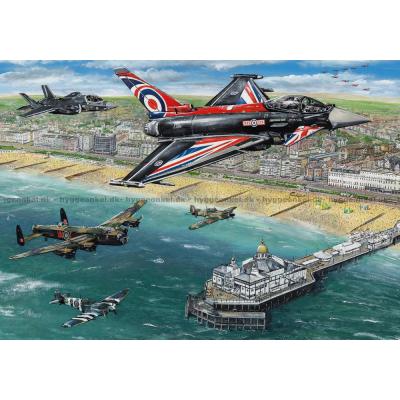 Bild av Emeny: Flyguppvisning över Eastbourne, 500 bitar