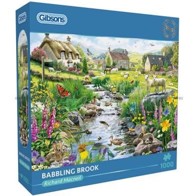 Macneil: Vår vid bäcken, 1000 bitar