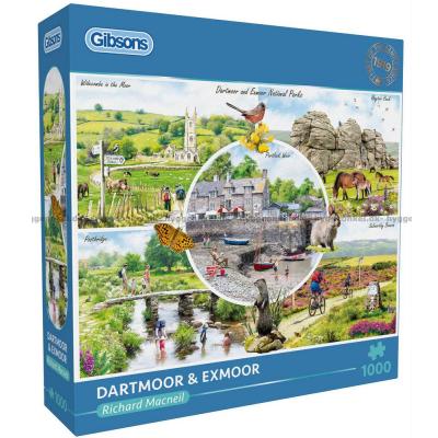 Macneil: Dartmoor & Exmoor, 1000 bitar