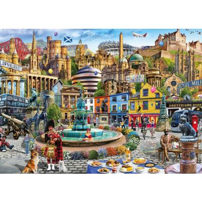 Bild av Chesterman: Charmiga Edinburgh, 1000 bitar