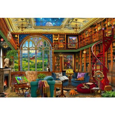 Bild av Maclean: Mys i biblioteket, 1000 bitar